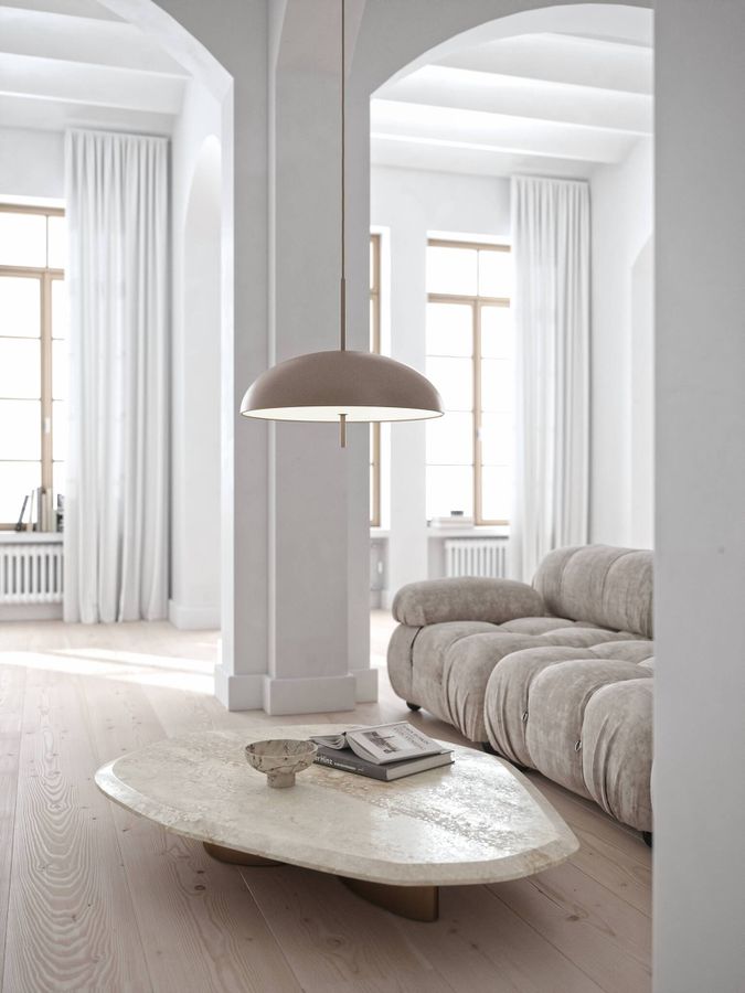 Versale , Pendelleuchte, Braun - E27, max. 30W, IP20