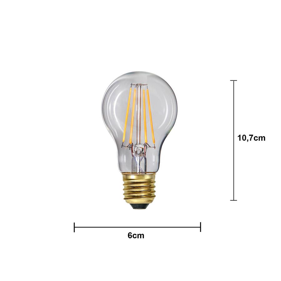 LED Leuchtmittel E27 A60 Soft Glow - E27, 700Lm, 2100K, 7.5W, 220-240VAC