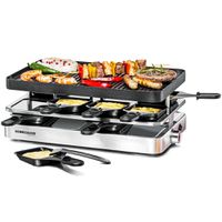 Raclette Grill - Raclette Grill, 230V, 1200W, Edelstahl