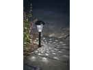Solar Poller-Leuchte Leuca - Schwarz, Lichtfarbe Warmweiss
