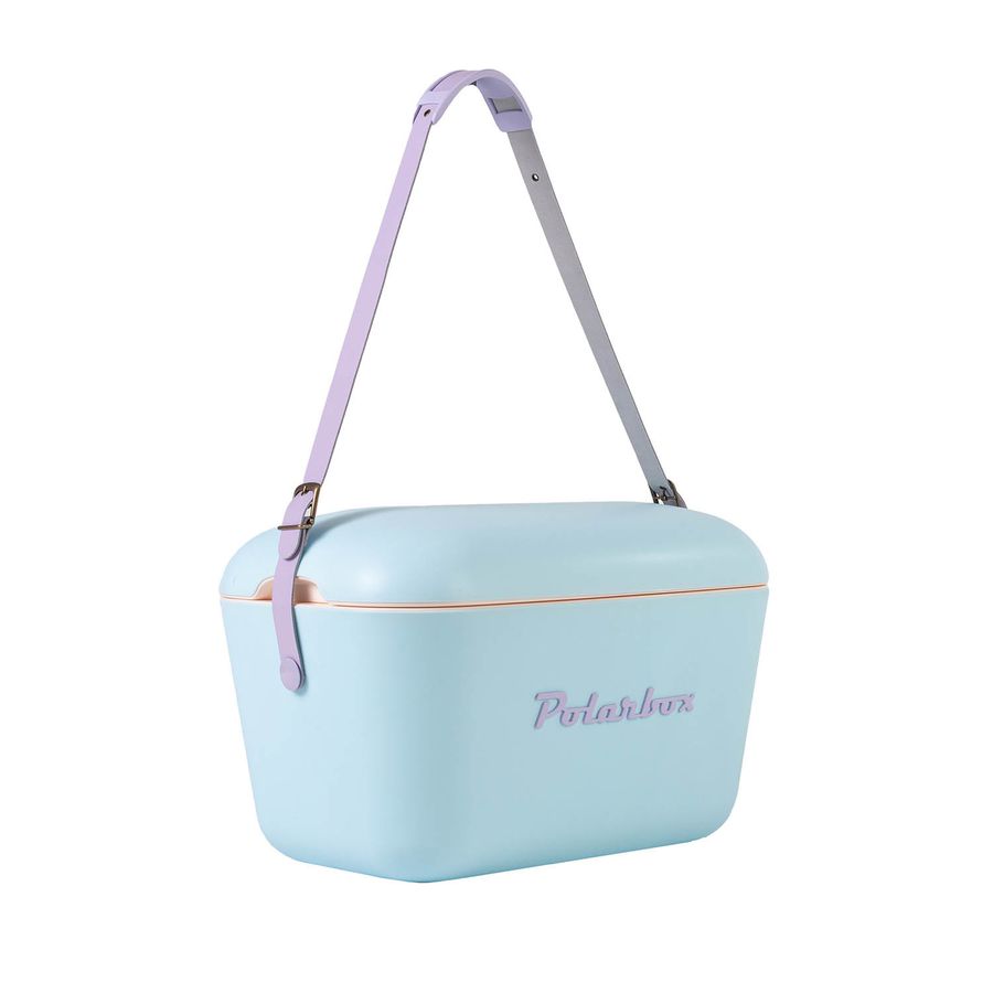 Polarbox Retro Cooler baby blue 12l - Kühlbox, 12l, Vintage Design