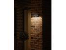 Agena, Wandleuchte, Solar, Schwarz - LED Modul, 5W ,IP44