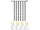 System LED Extra, Vorhang, 100x200cm - Weiss, Warmweiss