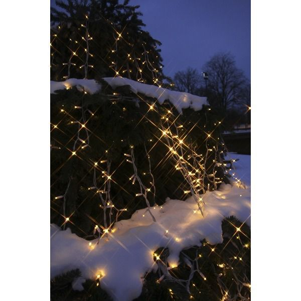 System LED Extra, Vorhang, 100x200cm - Weiss, Warmweiss