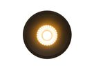LED Einbaudownlight ALBRIC - 8W, 535lm, 2700K, IP44, CRI 90, schwarz, dimmbar, D=90mm, H=49mm, BL=83mm