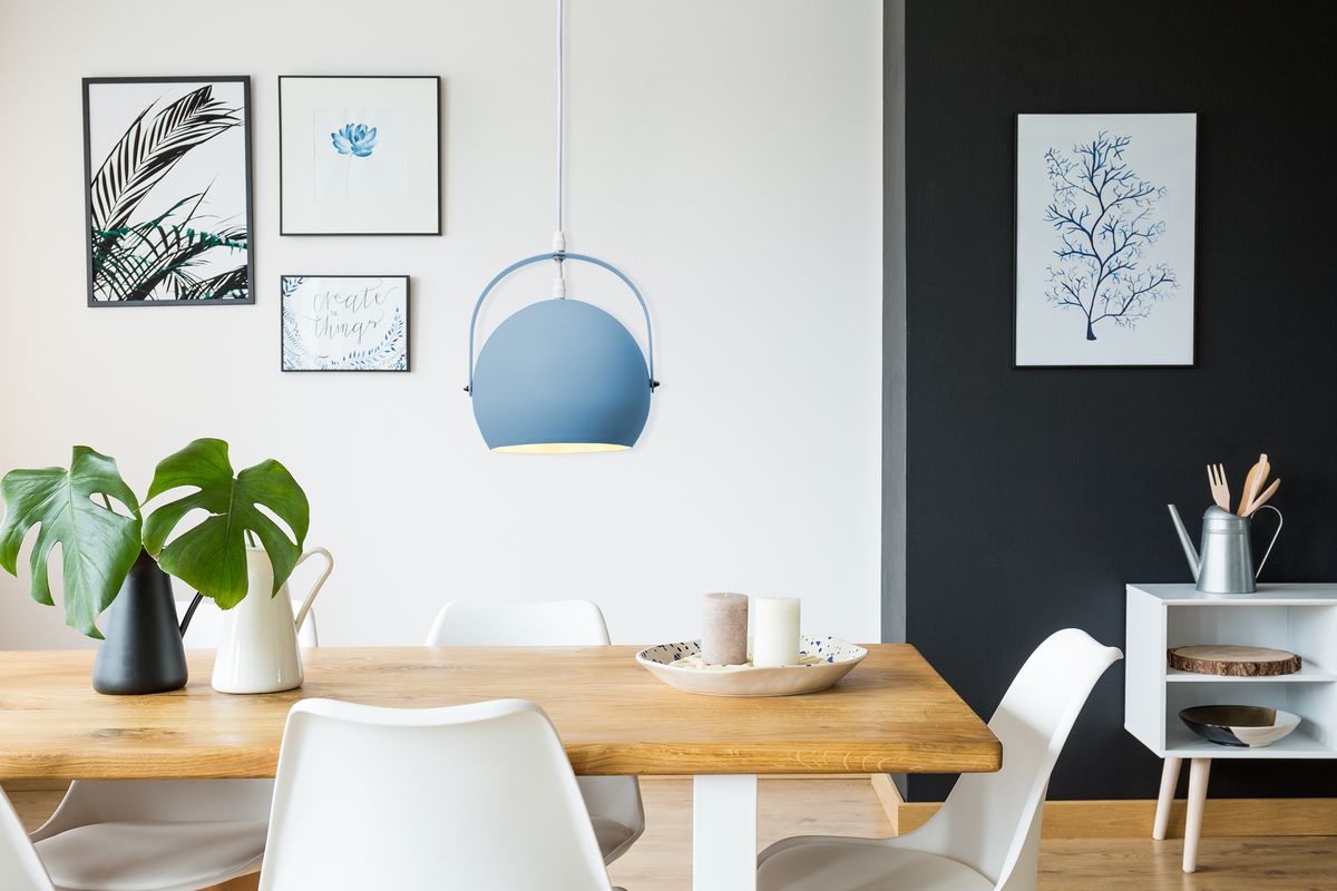 Pendelleuchte Colorado blau D: ca. 25 cm - E27, 40W, IP20
