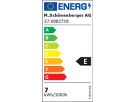 Modulo LED 6,9W con driver CRI 80 2700K - 6.9W, 820lm, 2700K, IP20, CRI80, 38°, silber, dimmbar