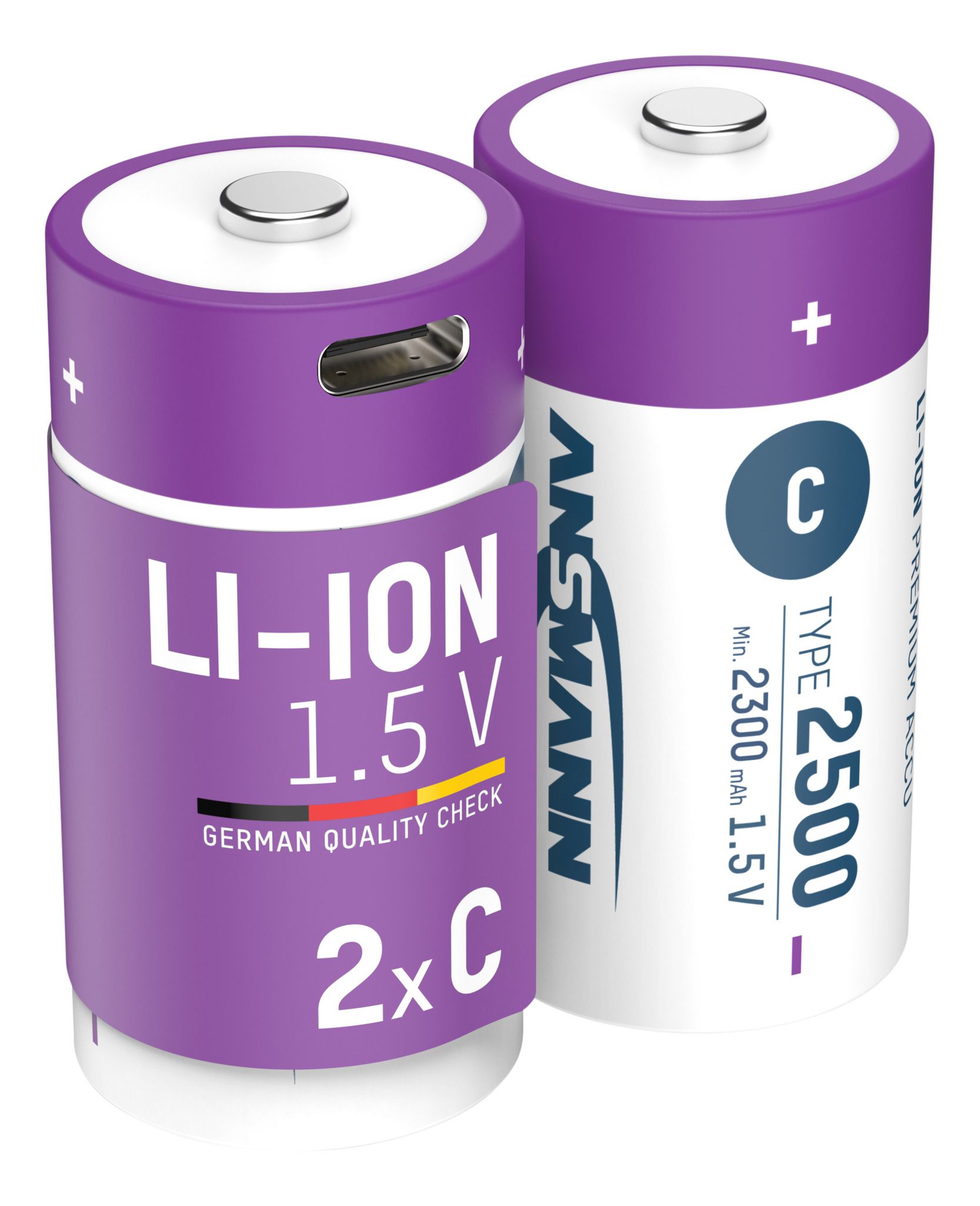 NiMH batteria ricaricabile Micro AAA 550mAh, 2er blister - 2er Kartonage
