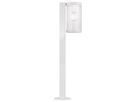 Wegleuchte COUPAR - 1xE27 (exklusiv), max.25W, IP54, weiss, dimmbar (optional Leuchtmittel), D=145mm, H=800mm