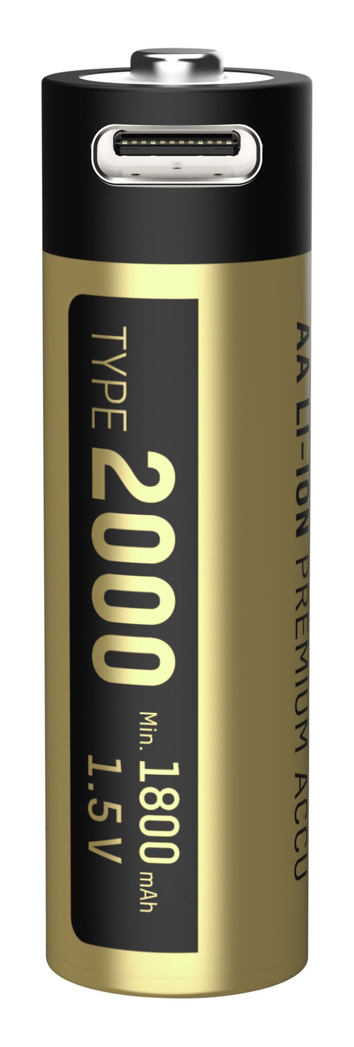 Li-Ion Akkus Mignon AA Typ 2000 (min. 1800 mAh) 8er Karton - 8er Box
