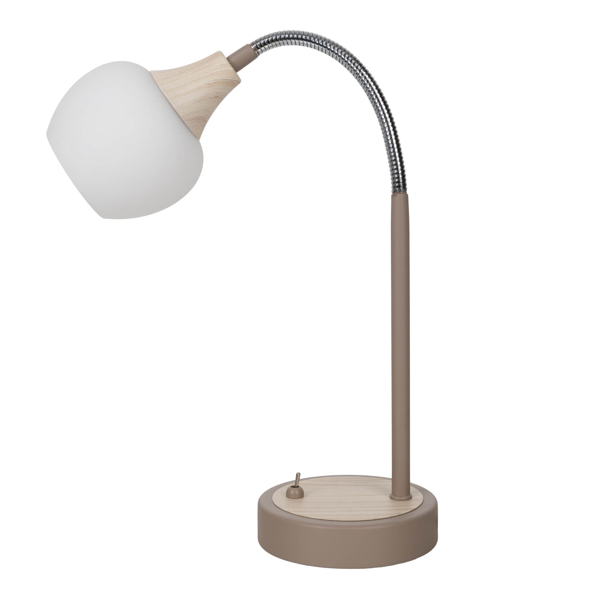Tischleuchte  MONACO  H: 42cm beige - IP20, E14, Beige