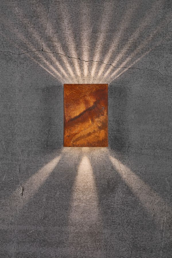 Fold 15, Wandleuchte, Corten - LED Modul, 10W LED, IP54