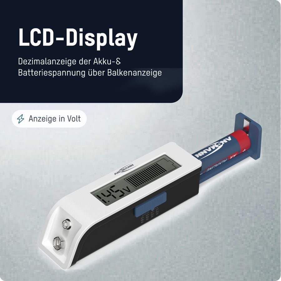 Batterietester Comfort Check - für alle gängige Batterien