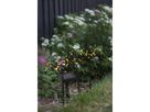 Solar Decoration Firework - Schwarz, Lichtfarbe Warmweiss