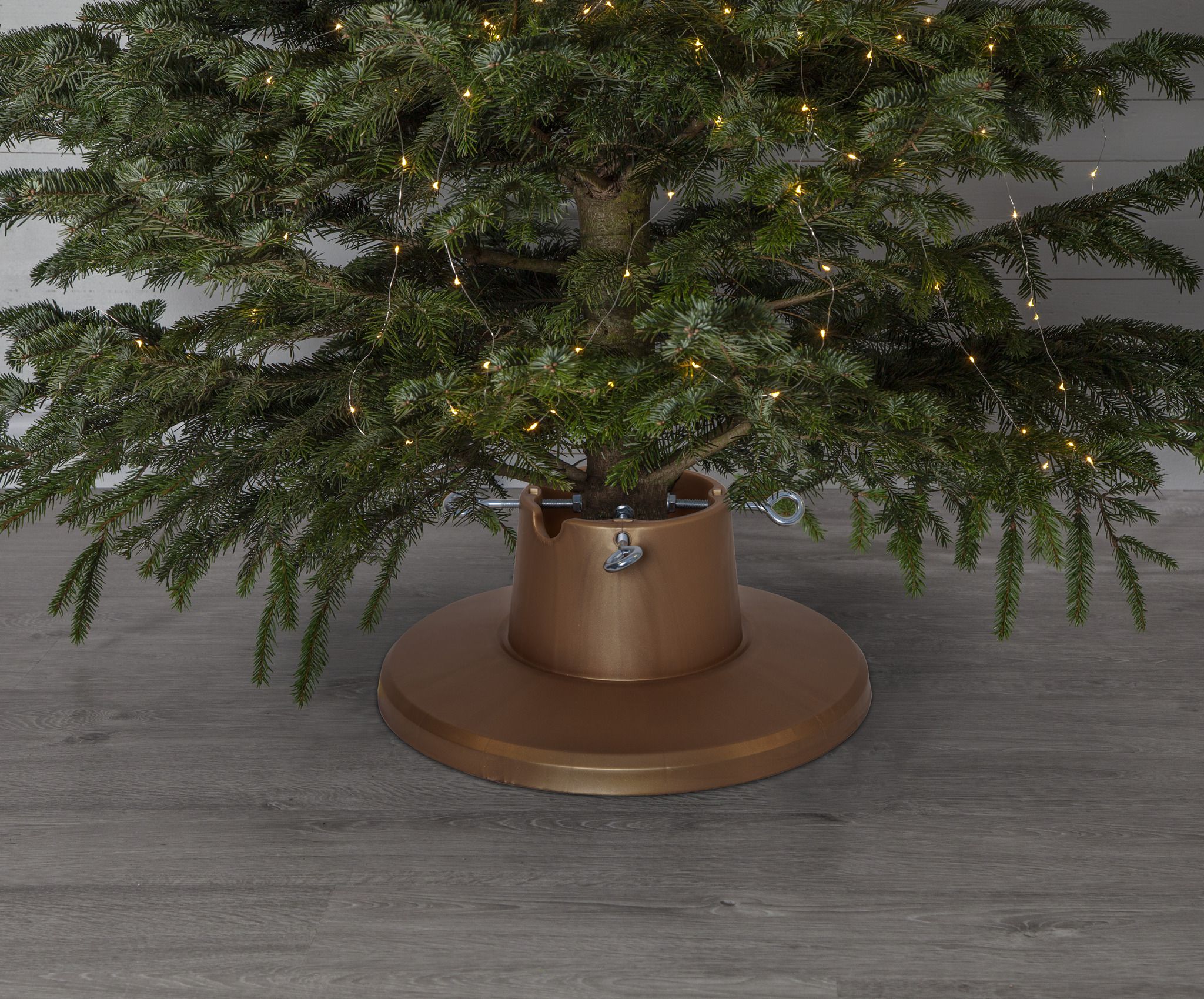 Universeller Standfuss für Weihnachtsbäume - 38cm x 38cm x 16 cm