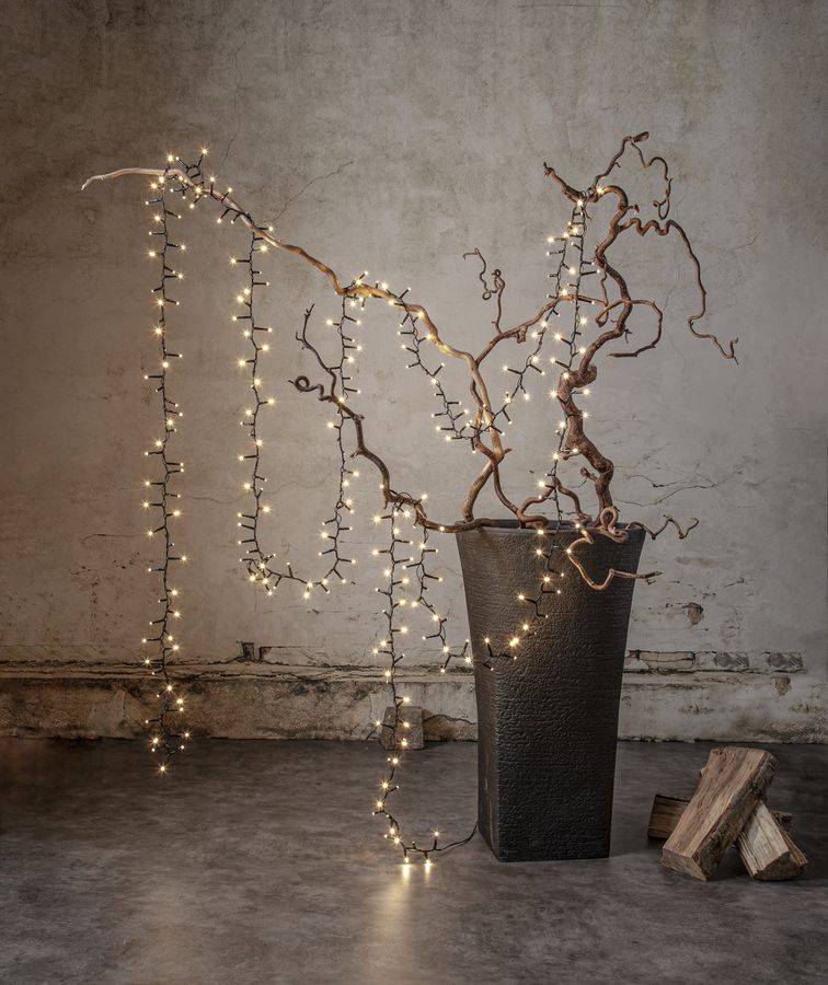 Lichterkette Shiny - IP44, Warmweiss, 1200 LED's, 2400.00 cm