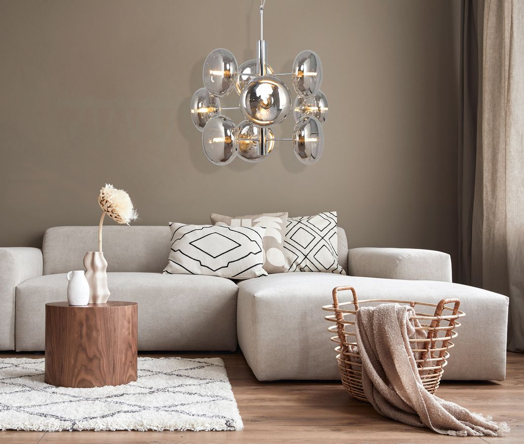 Pendelleuchte Explosion D: ca. 53 cm smoky - G9, 252W, IP20