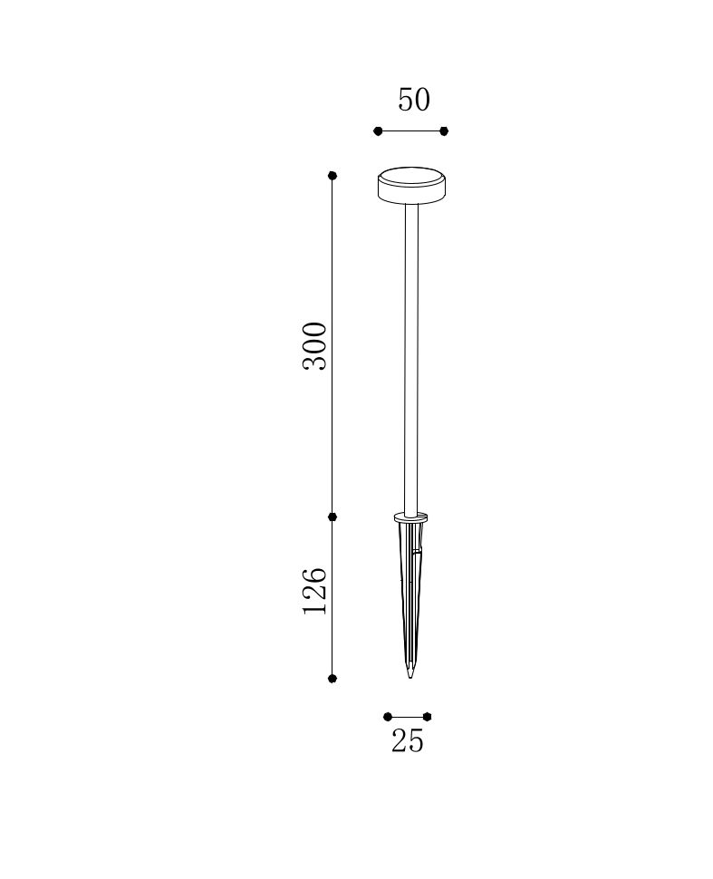 24V Erdspiess Wegleuchte Duopack - 24V DC, 2x1.5W, 2x150lm, 3000K, IP65, anthrazit
