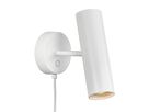MIB 6 Wandleuchte - weiss/Metall, 230V, GU10, 20x10cm, exkl. Leuchtmittel