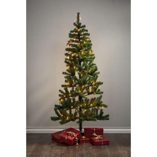 Künstlicher Weihnachtsbaum Halve - Grün, keine Lämpchen, 180cm Höhe