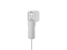 Mini Desktop Charger USB A+C PD20W Weiss - mit ausziehbarem USB-C Kabel