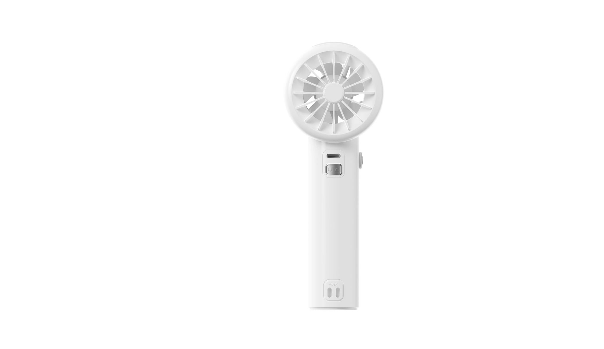 ERSA Handventilator AFW01 weiss 30ml Sprühfunktion - 3000mAh, inkl. USB-C Kabel, wiederaufladbar, Sprühfunktion