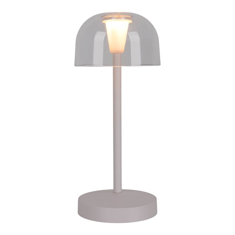 Akku- Tischleuchte GOMBA weiß 2er Set - LED-Modul, 1W, IP54