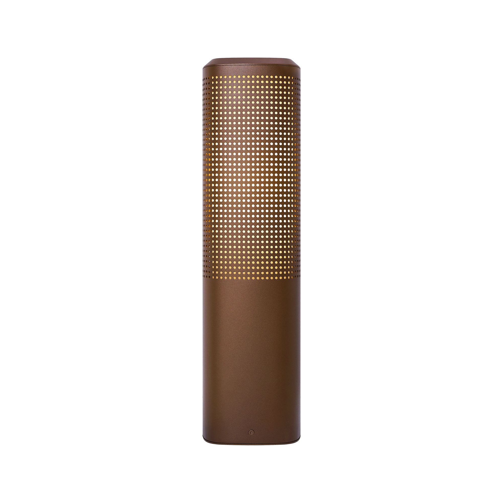 Pollerleuchte Sidara 45  Seasidemetallischbraun - 15W, E27, IP44