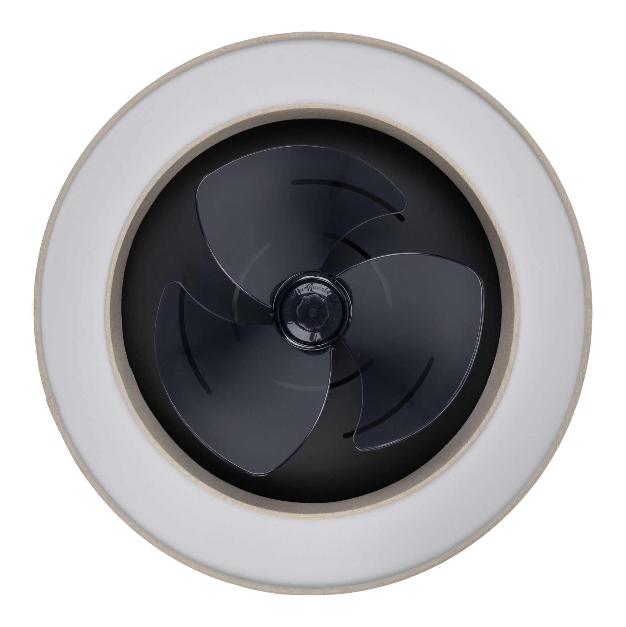 LED-CCT Deckenleuchte  VALENTO  inkl. Ventilator : 51cm beige - IP20, LED-Modul, Beige