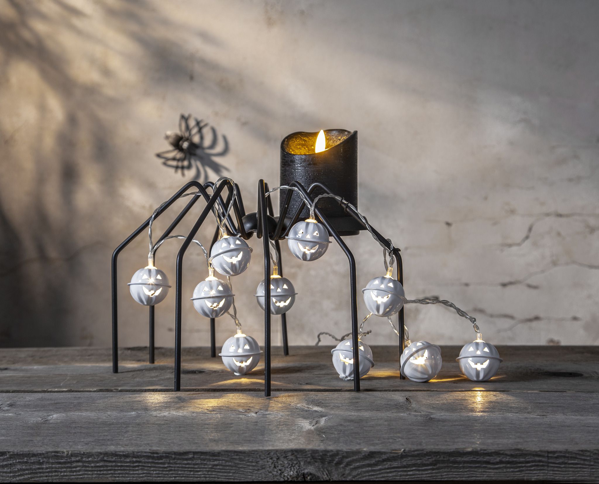 Lichterkette Halloween - IP20, Warmweiss, 10 LED'S