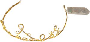 Indoor Deco Diadem - IP20, Warmweiss, Messing