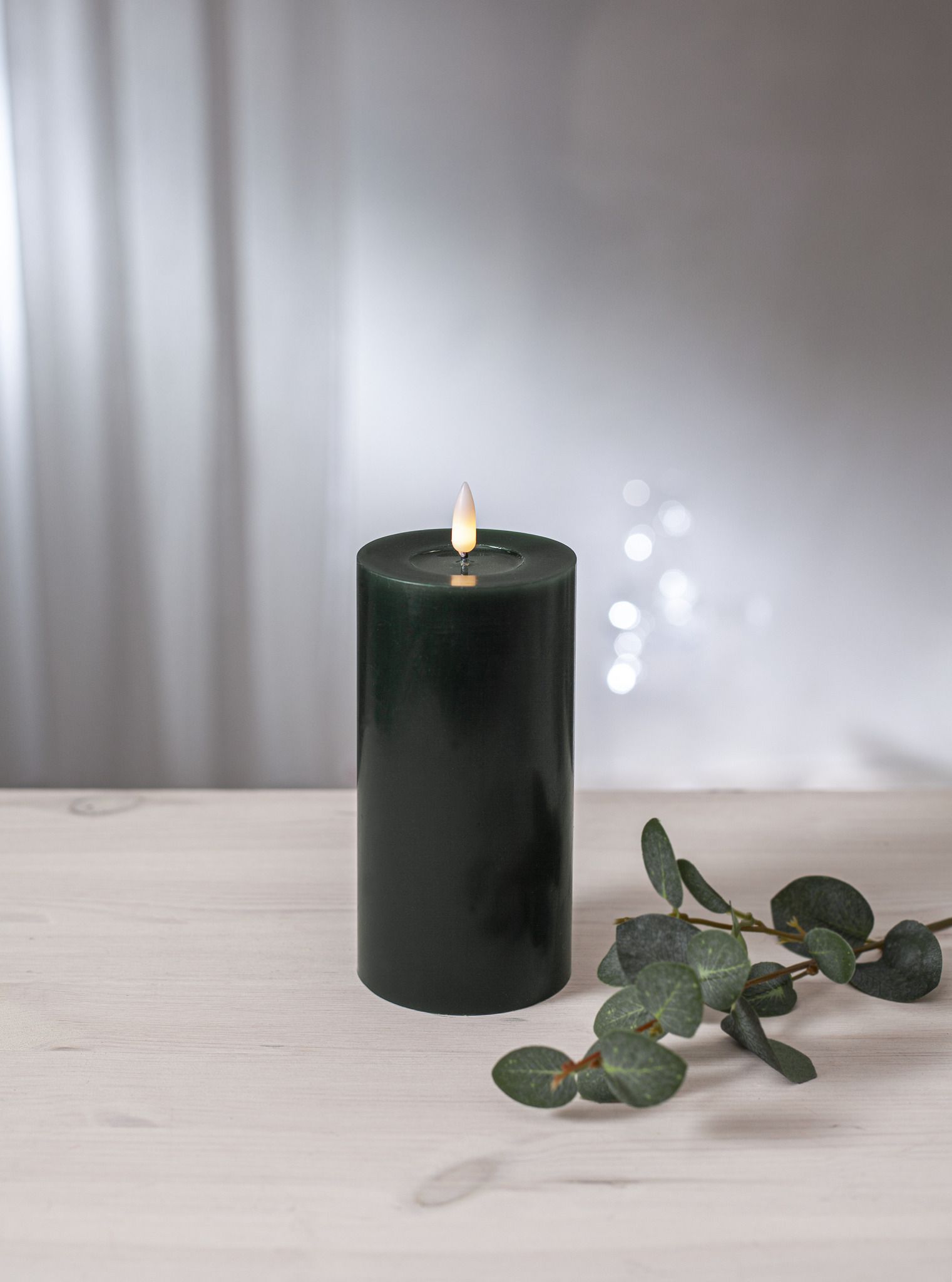 LED Pillar Kerze Flamme Flow - 0/12