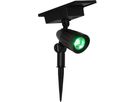 Solar Spotlight Powerspot - Indoor, Outdoor, RGBW, Schwarz