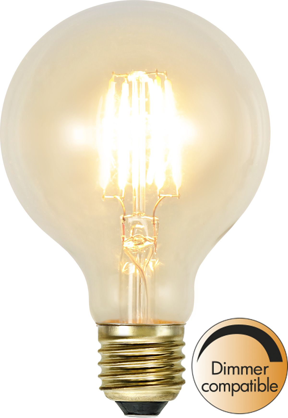 Lampe-Led E27 G80 Soft Glow - E27, 140Lm, 2100K, 1.6W, 230V