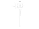 24V Bodeneinbauspot Duopack 34mm - 24V DC, 2x0.6W, 50lm, 3000K, IP67, edelstahl
