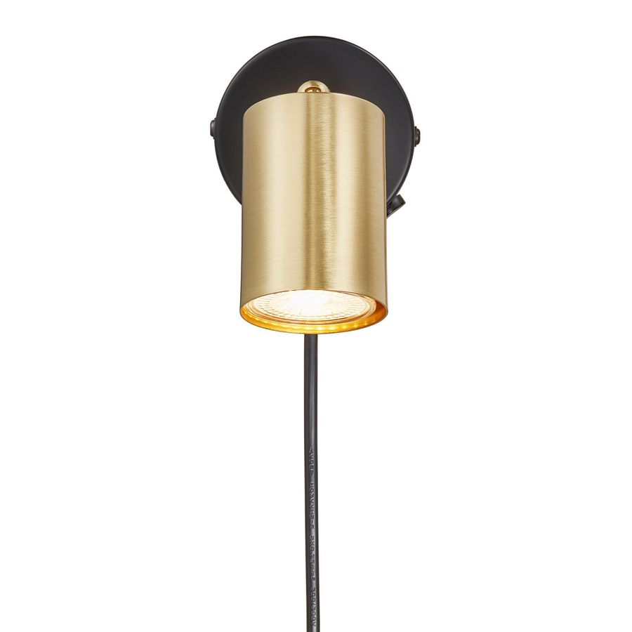 Explore , Wandleuchte, Messing - GU10, IP20, max.35W