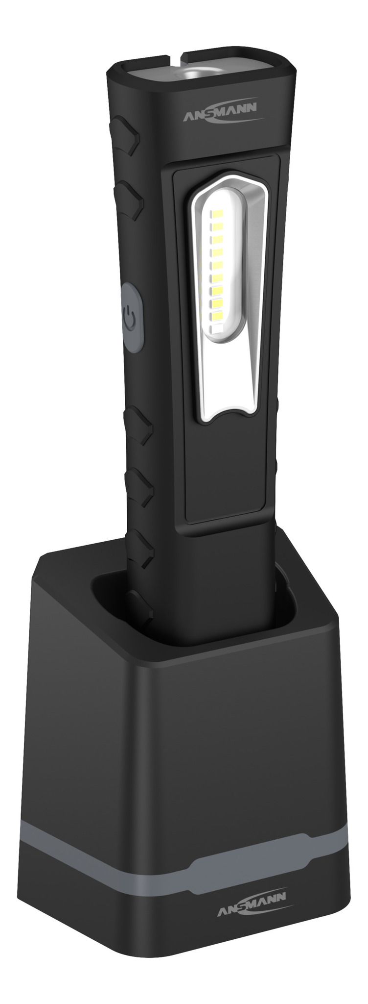 LED Profi-Taschenarbeitsleuchte Worklight Inspection - 3.7V DC (USB) 10W, 1000lm, IP54, max. 46h, 40m, L=256mm. B=37.5mm, H=57.5mm