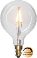 LED Leuchtmittel E14 G80 Soft Glow - E14, 100Lm, 2100K, 1.5W, 220-240V AC
