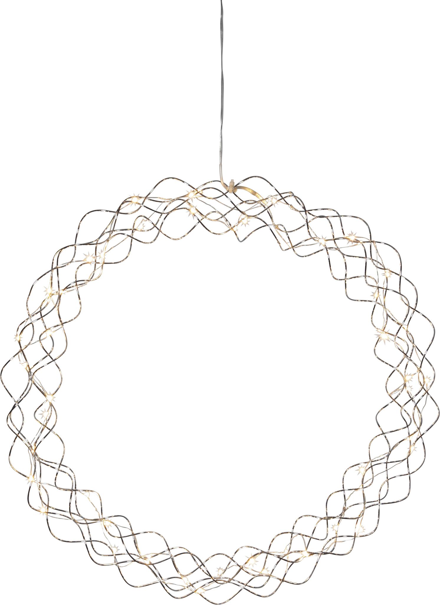 Hängende Dekoration Curly - IP20, Warmweiss, 50 LED