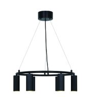 Pendelleuchte Vico chandelier Schwarz - 6x5W, GU10, IP20