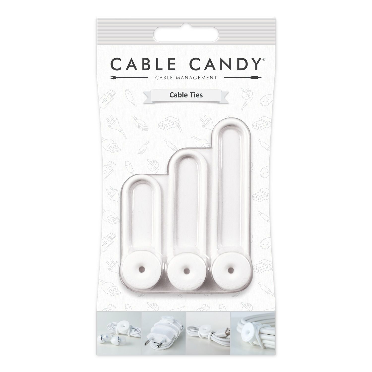 Wiggly White - Weiss
