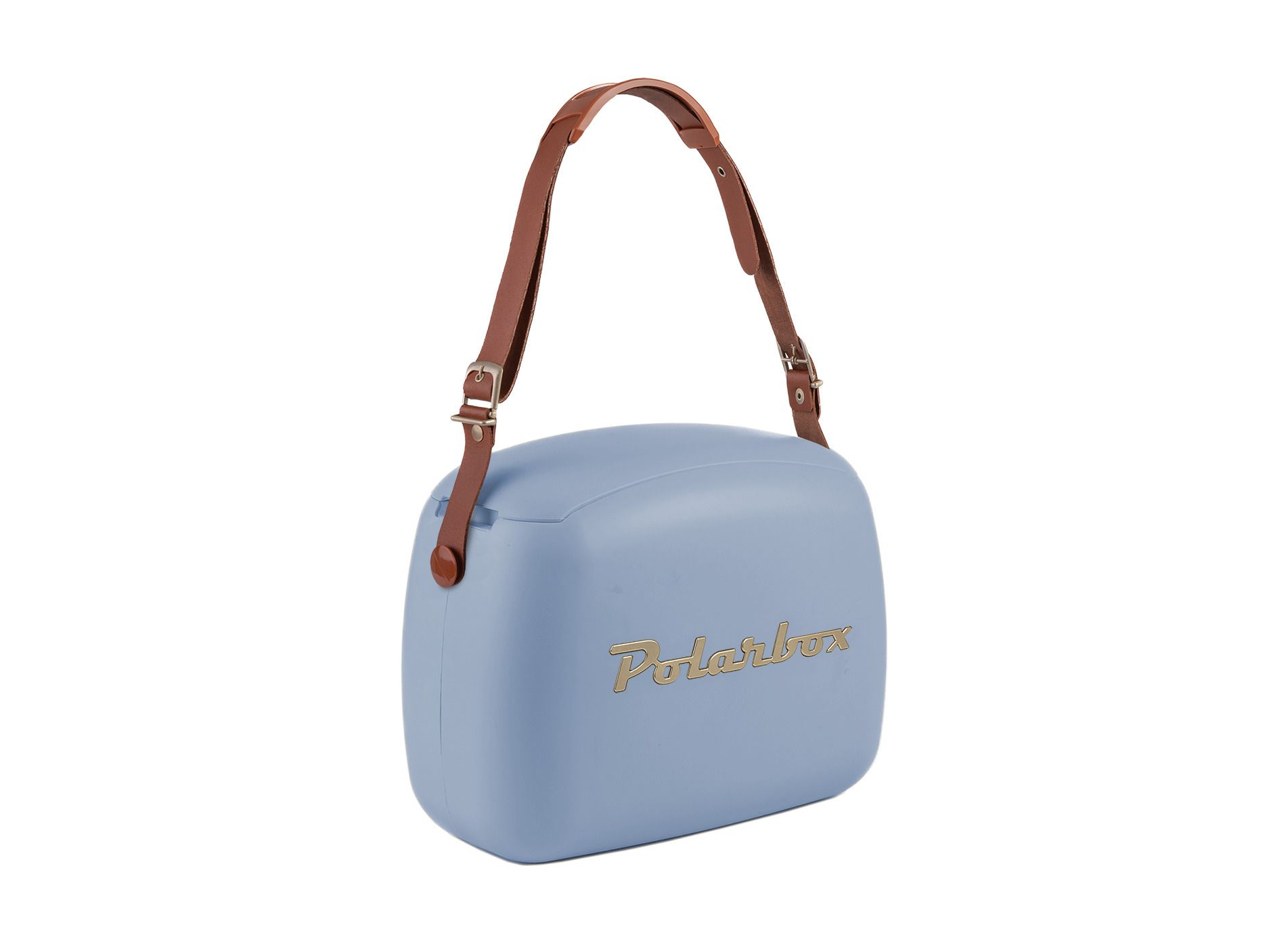 Polarbox CoolerBag foggy 6l inkl. 2 Frischhalte-Dosen 2x nude - Kühlbox, 6l, Vintage Design