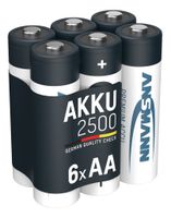 Photo NiMH Akku Mignon AA 2400 mAh 6er Schrumpffolie - 10er Pack