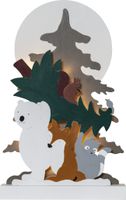 Tischdekoration Forest Friends - IP20, Warmweiss, 10 LED