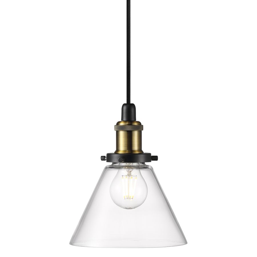 Disa , Pendelleuchte , Klar - E27, max.60W, IP20