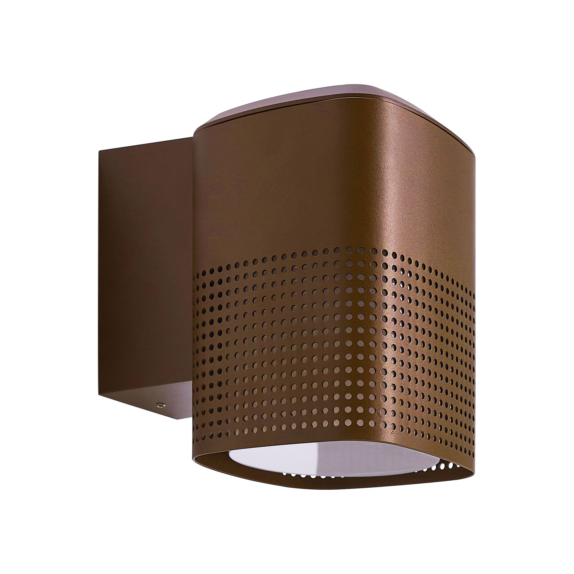 Wandleuchte Sidara  Seasidemetallischbraun - 15W, E27, IP54