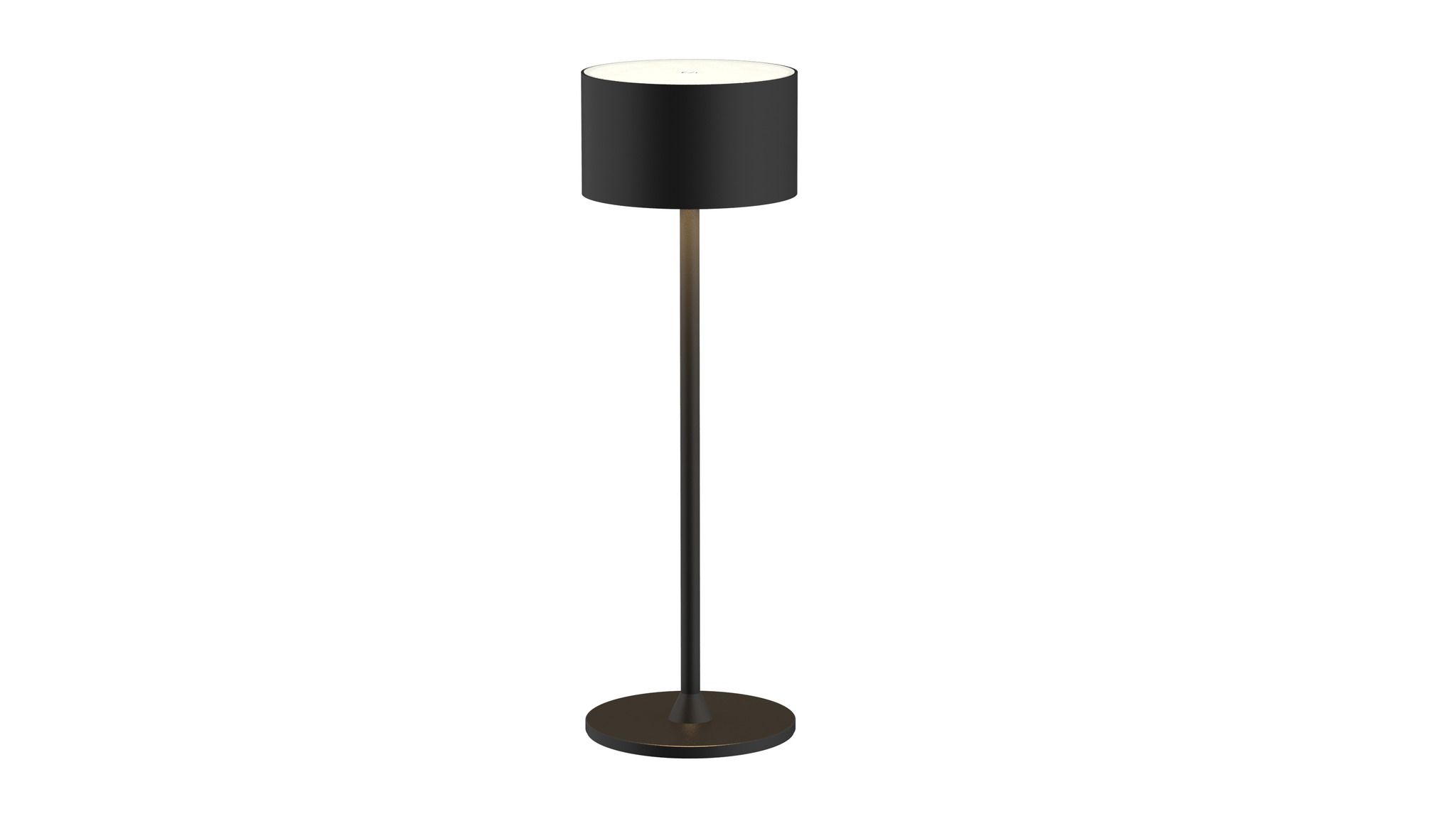 Akku-Tischleuchten 3er Set mit Ladestation TavoloLight schwarz - 3000-6500K,170lm, IP20