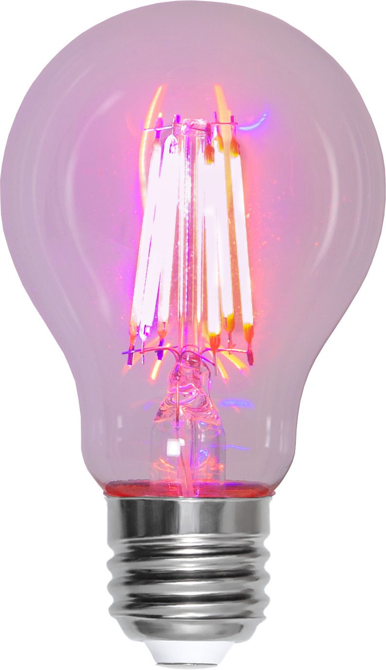 LED Leuchtmittel E27 A60 Pflanzen - E27, 200Lm, 1300K, 6.5W, 220-240VAC