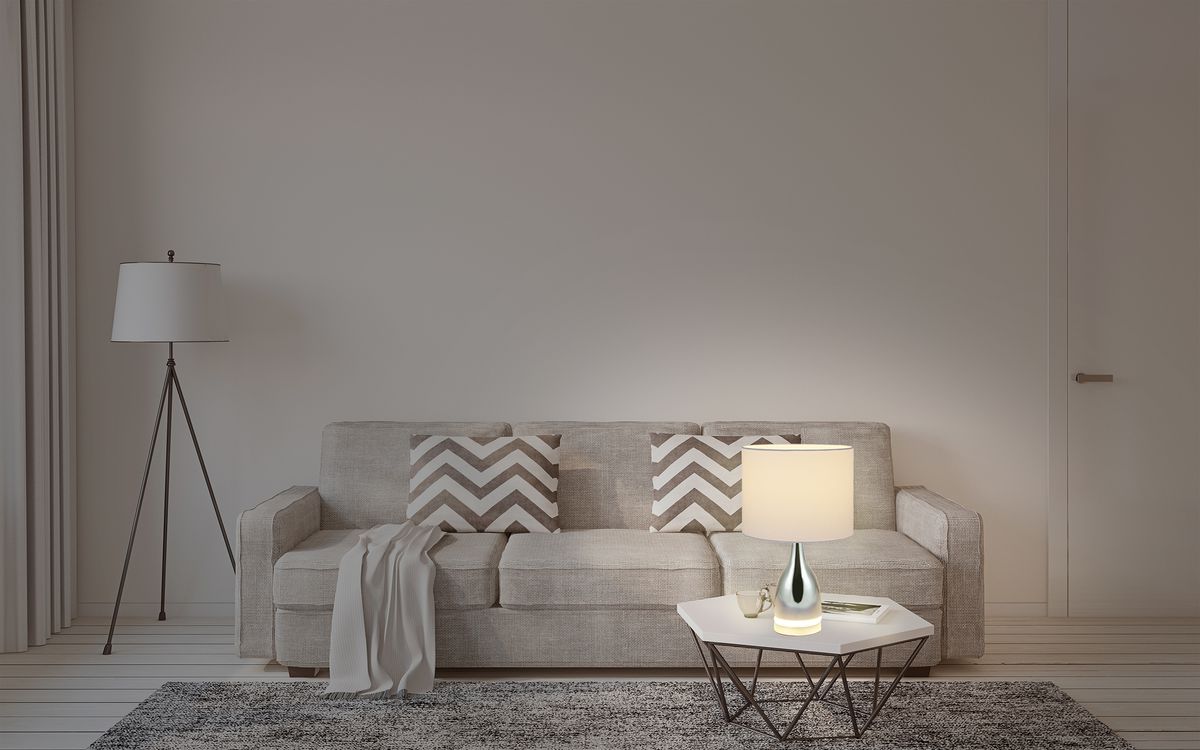 LED-Tischleuchte Cosima h: 43,5cm - E14, 40W, IP20