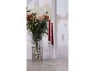 LED Dinner Kerze 2 pack Flamme Candy - Indoor, Rot, 26.00 cm Höhe, Timerfunktion